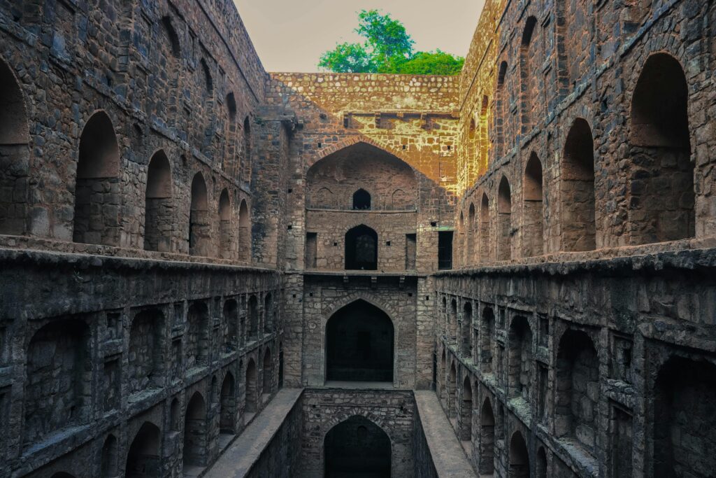  Agrasen ki Baoli historical stepwell structure from ancient times in Delhi