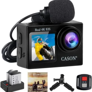 cason cs6 real 4k dual screen for vlogging